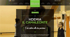 Desktop Screenshot of hdemia-ilcamaleonte.it