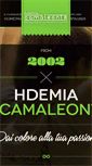 Mobile Screenshot of hdemia-ilcamaleonte.it